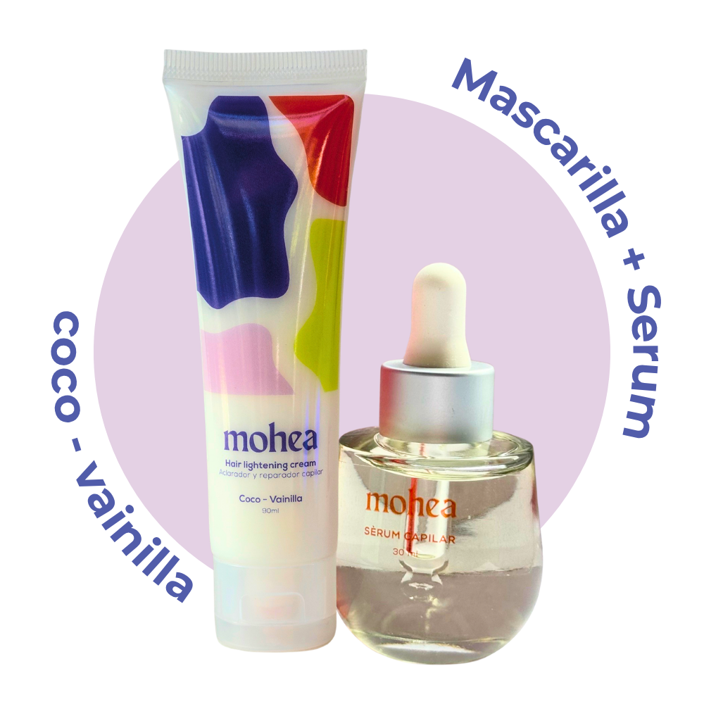 Kit Serum Reparador + Mascarilla Aclaradora Coco - Vainilla